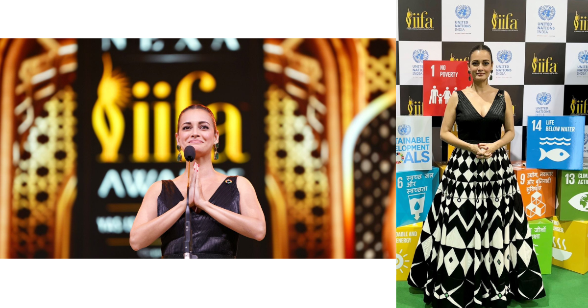“To leave behind a sustainable planet for our children, we must act now,” says Dia Mirza